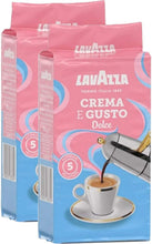 Carica l'immagine nel visualizzatore di Gallery, Lavazza Crema e Gusto Dolce, Café Moulu, 2x 250g
