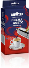 Carica l'immagine nel visualizzatore di Gallery, Lavazza Crema E Gusto, Café moulu, convient pour cafetière Moka, Lot de 10, 10 x 250g
