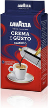 Carica l'immagine nel visualizzatore di Gallery, Lavazza Crema E Gusto, Café moulu, convient pour cafetière Moka, Lot de 10, 10 x 250g
