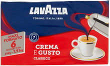 Carica l&#39;immagine nel visualizzatore di Gallery, Café Crema e Gusto Classico 1500g - LavAzza
