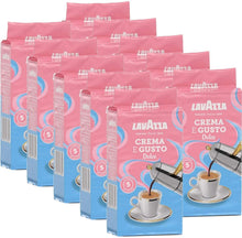 Carica l'immagine nel visualizzatore di Gallery, Lavazza Crema e Gusto Dolce Ground Coffee 250g (Pack of 10)
