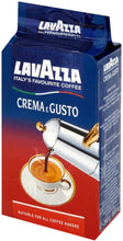 Carica l'immagine nel visualizzatore di Gallery, Lavazza Crema e Gusto, Café Moulu, 7x 250g
