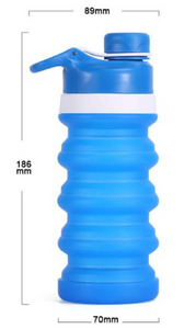 Bottiglia d'acqua pieghevole