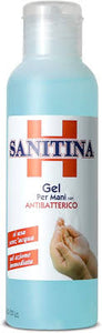 5pz -GEL IGIENIZZANTE MANI sanitina ANTI-GERMI TIPO AMUCHINA ANTIBATTERICO VIRUS BATTERI ml 125