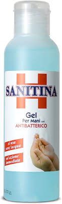 5pz -GEL IGIENIZZANTE MANI sanitina ANTI-GERMI TIPO AMUCHINA ANTIBATTERICO VIRUS BATTERI ml 125